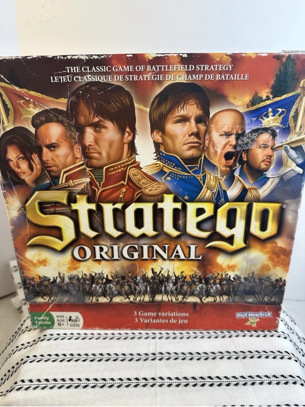 Vintage Stratego PlayMonster  Original Board Game